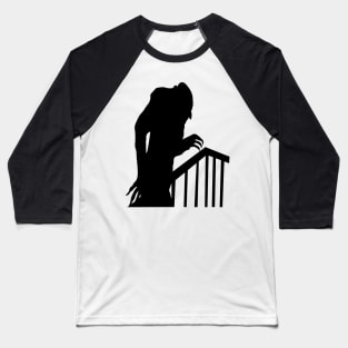 Nosferatu stairs Baseball T-Shirt